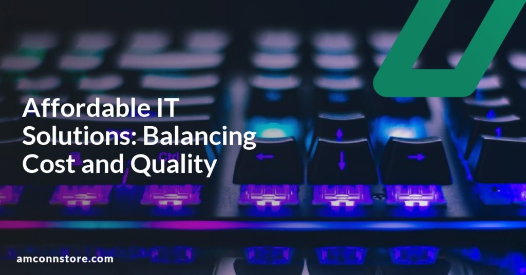 Affordable IT Solutions: Balancing Cost and Quality